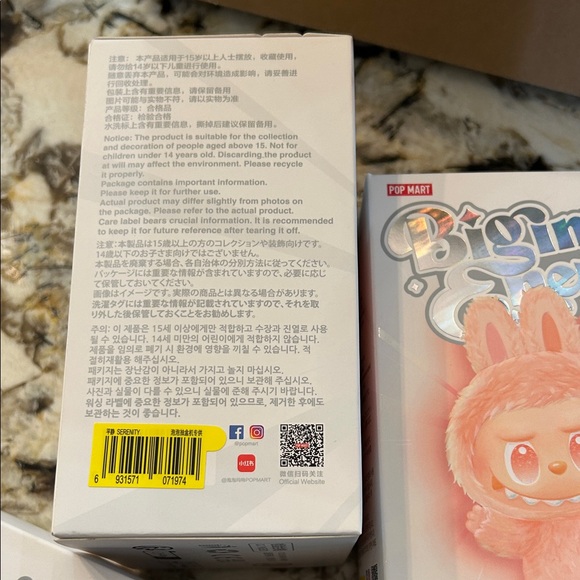 4 New in Box Big into Energy Labubu- Serenity, Love, Luck, Happiness - Picture 4 of 11